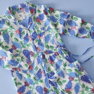 Printfresh Garden Party Pajama Set – Size M – Soft Lilac Floral Butterfly – NWT